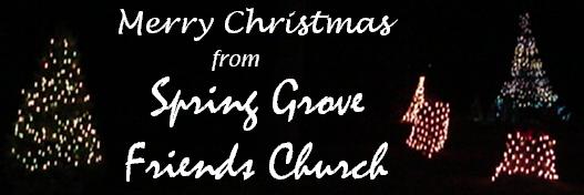 Merry Christmas from Spring Grove